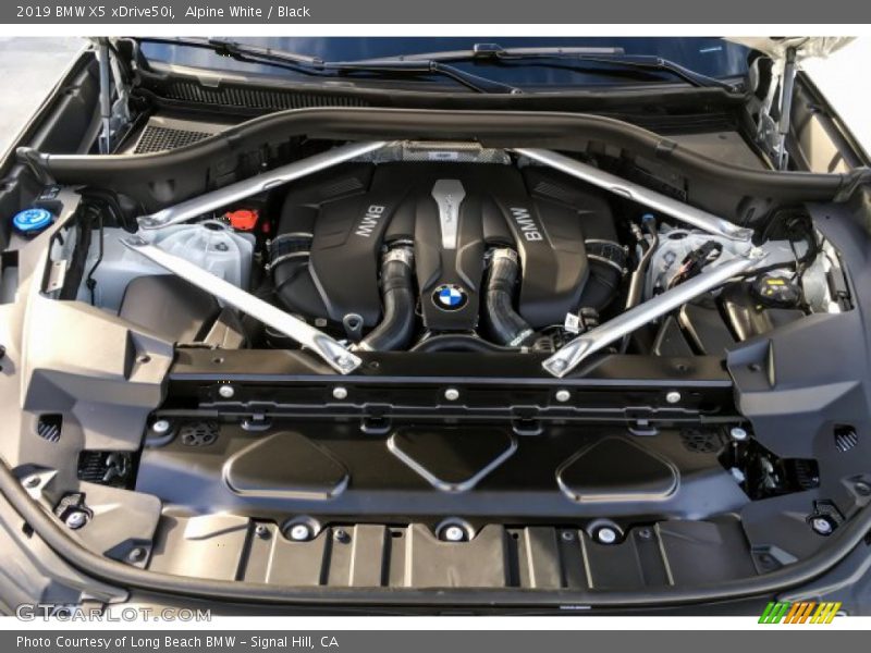  2019 X5 xDrive50i Engine - 4.4 Liter TwinPower Turbocharged DOHC 32-Valve VVT V8