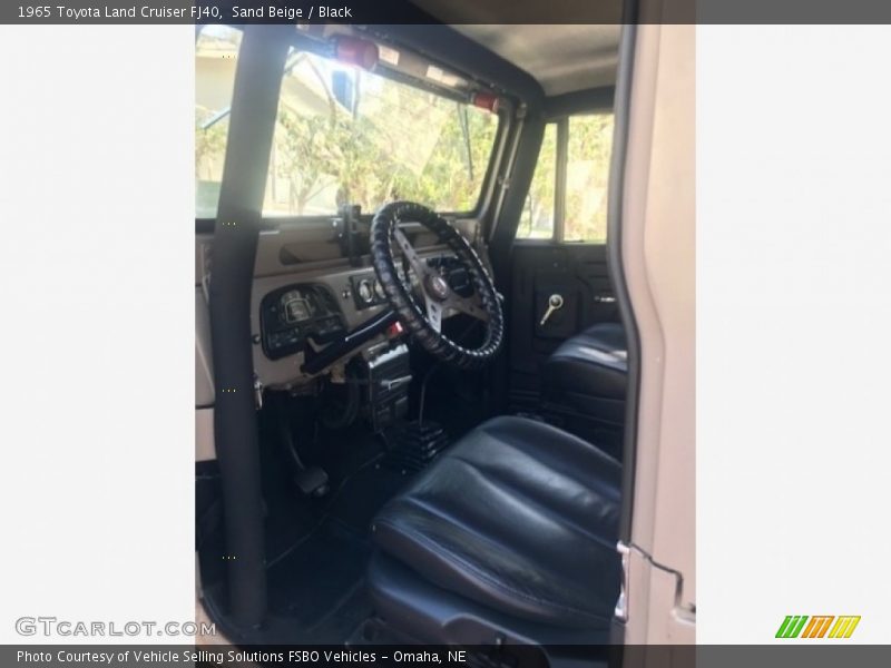  1965 Land Cruiser FJ40 Black Interior