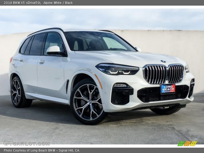 Front 3/4 View of 2019 X5 xDrive50i