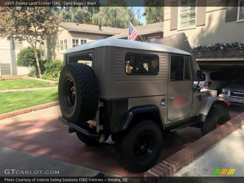 Sand Beige / Black 1965 Toyota Land Cruiser FJ40