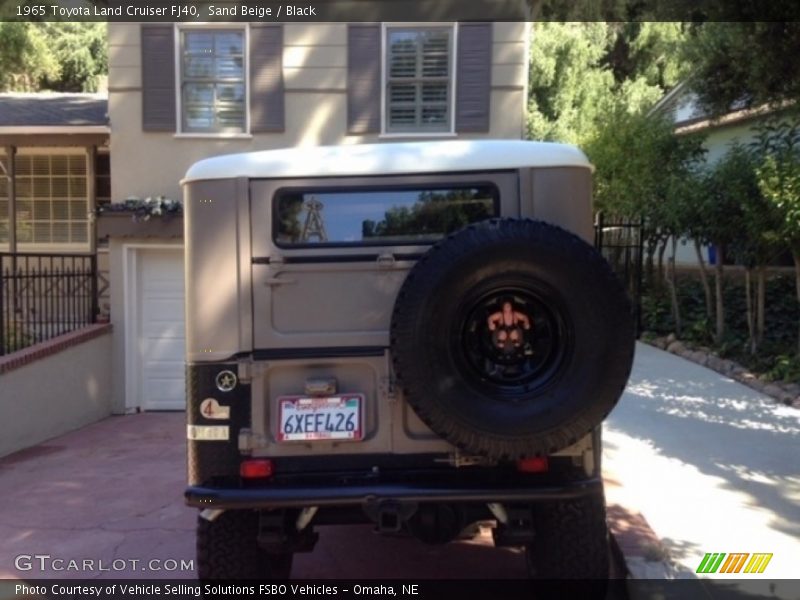 Sand Beige / Black 1965 Toyota Land Cruiser FJ40