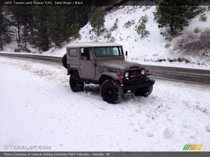  1965 Land Cruiser FJ40 Sand Beige