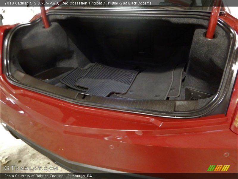 Red Obsession Tintcoat / Jet Black/Jet Black Accents 2018 Cadillac CTS Luxury AWD