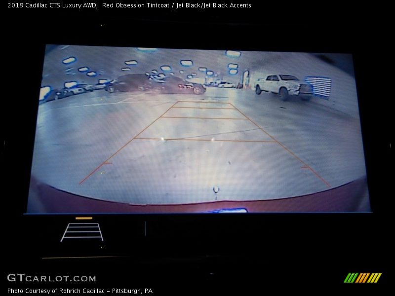 Red Obsession Tintcoat / Jet Black/Jet Black Accents 2018 Cadillac CTS Luxury AWD