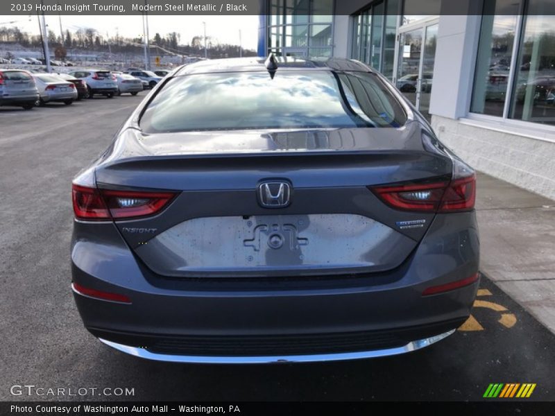 Modern Steel Metallic / Black 2019 Honda Insight Touring
