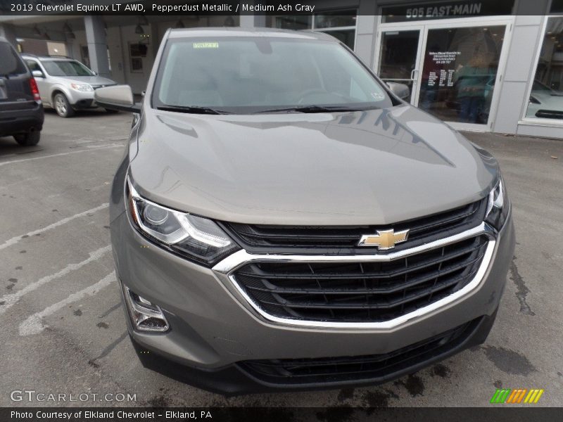 Pepperdust Metallic / Medium Ash Gray 2019 Chevrolet Equinox LT AWD