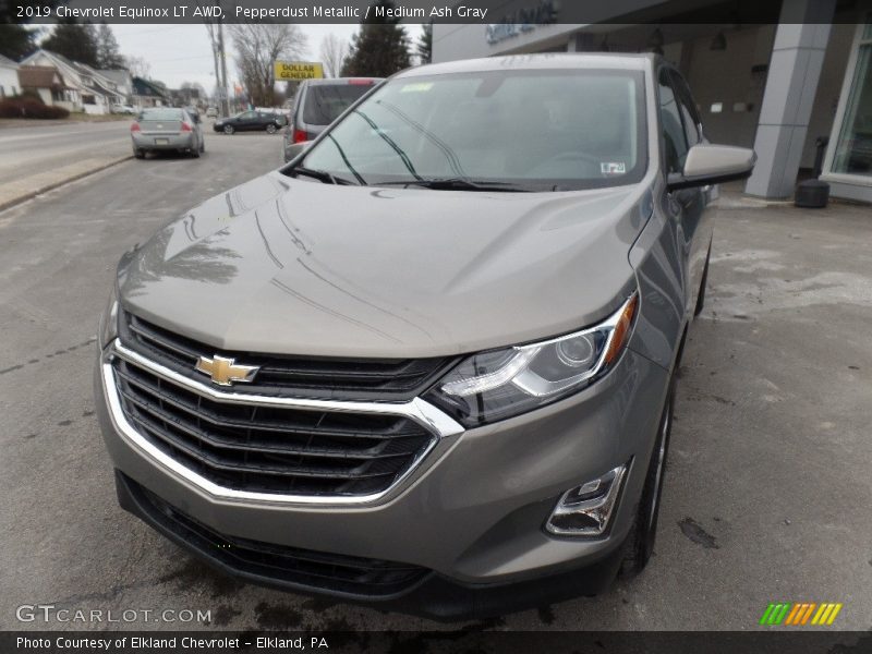 Pepperdust Metallic / Medium Ash Gray 2019 Chevrolet Equinox LT AWD