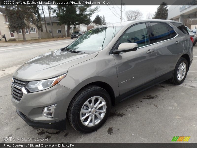 Pepperdust Metallic / Medium Ash Gray 2019 Chevrolet Equinox LT AWD