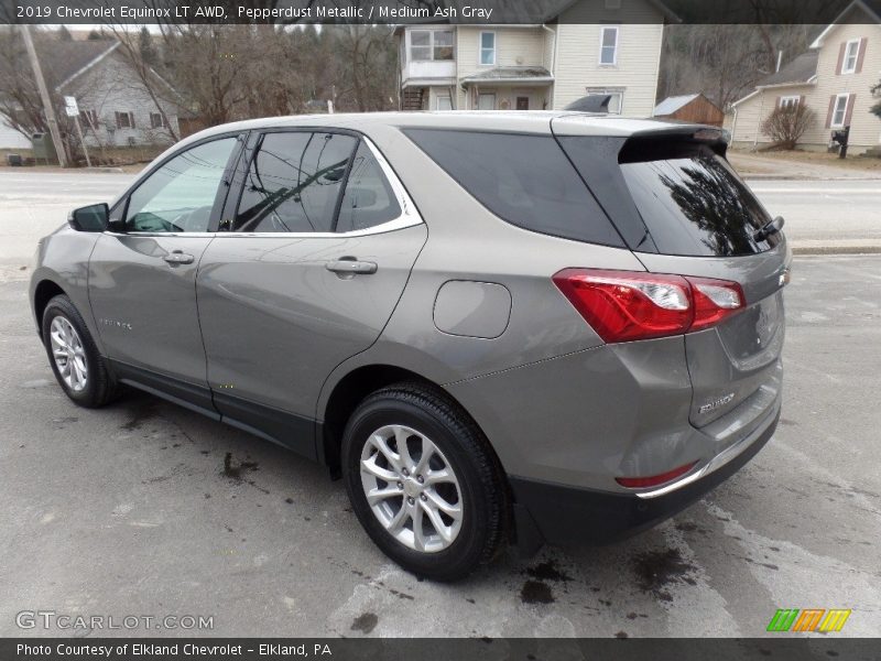Pepperdust Metallic / Medium Ash Gray 2019 Chevrolet Equinox LT AWD