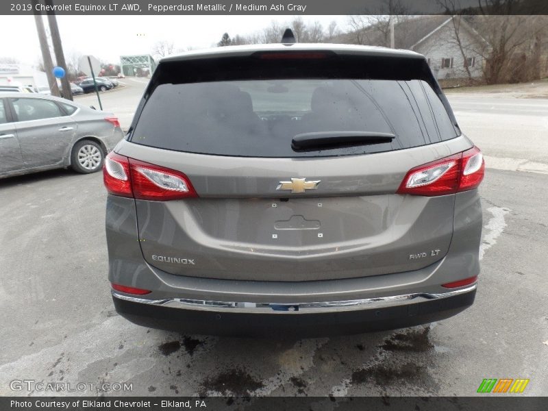 Pepperdust Metallic / Medium Ash Gray 2019 Chevrolet Equinox LT AWD