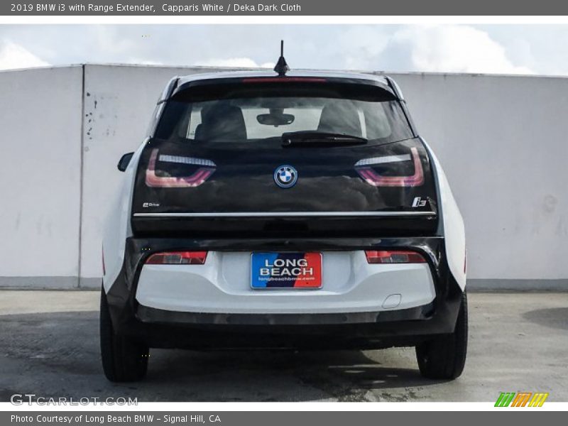 Capparis White / Deka Dark Cloth 2019 BMW i3 with Range Extender