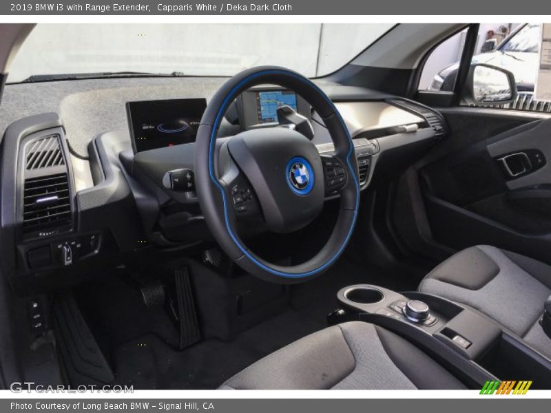 Front Seat of 2019 i3 with Range Extender