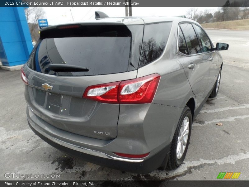 Pepperdust Metallic / Medium Ash Gray 2019 Chevrolet Equinox LT AWD