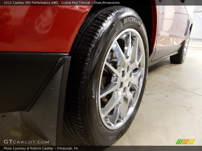 Crystal Red Tintcoat / Shale/Brownstone 2013 Cadillac SRX Performance AWD
