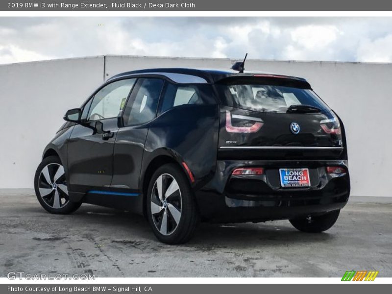 Fluid Black / Deka Dark Cloth 2019 BMW i3 with Range Extender