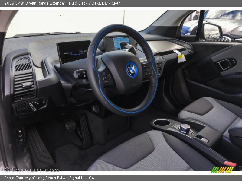Front Seat of 2019 i3 with Range Extender