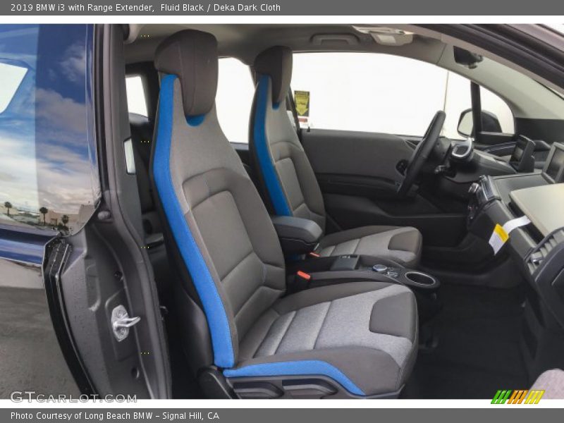  2019 i3 with Range Extender Deka Dark Cloth Interior