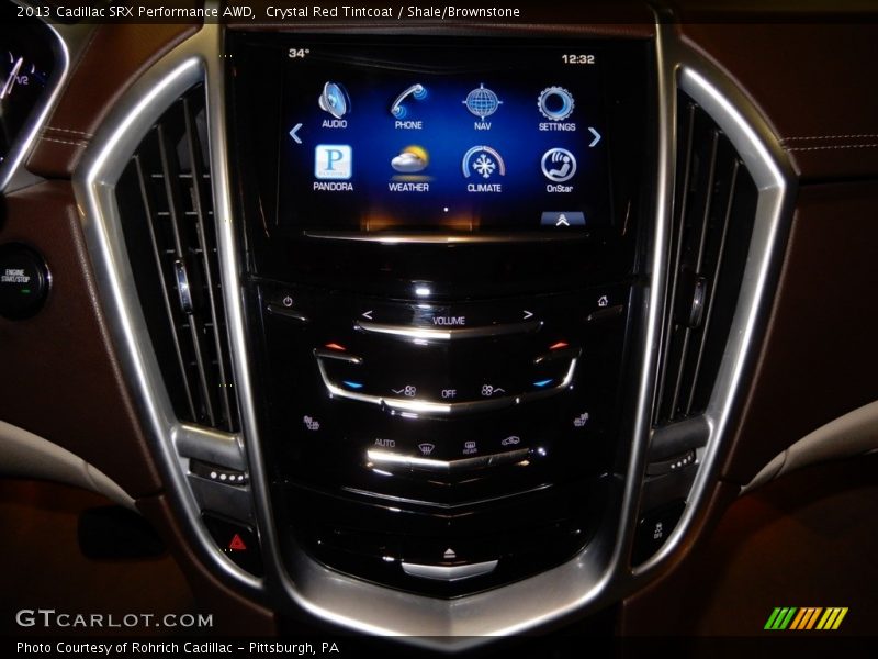 Crystal Red Tintcoat / Shale/Brownstone 2013 Cadillac SRX Performance AWD