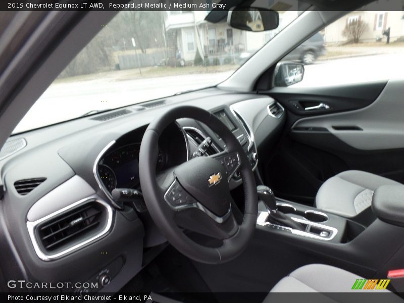 Pepperdust Metallic / Medium Ash Gray 2019 Chevrolet Equinox LT AWD