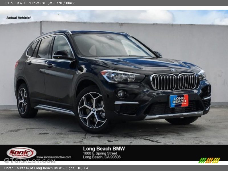 Jet Black / Black 2019 BMW X1 sDrive28i