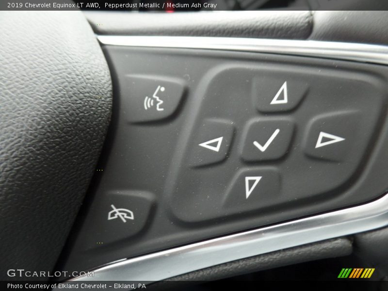 Pepperdust Metallic / Medium Ash Gray 2019 Chevrolet Equinox LT AWD