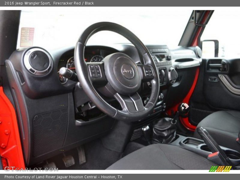Firecracker Red / Black 2016 Jeep Wrangler Sport