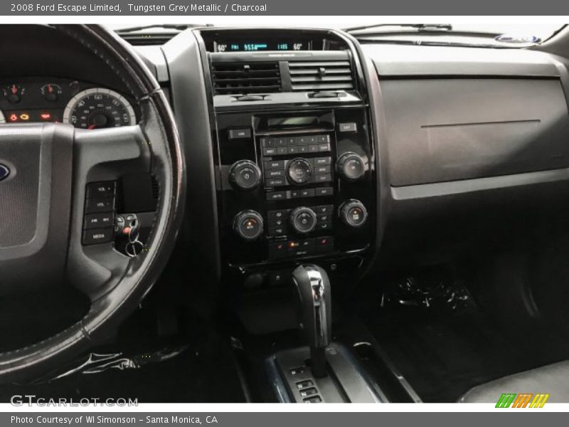 Tungsten Grey Metallic / Charcoal 2008 Ford Escape Limited