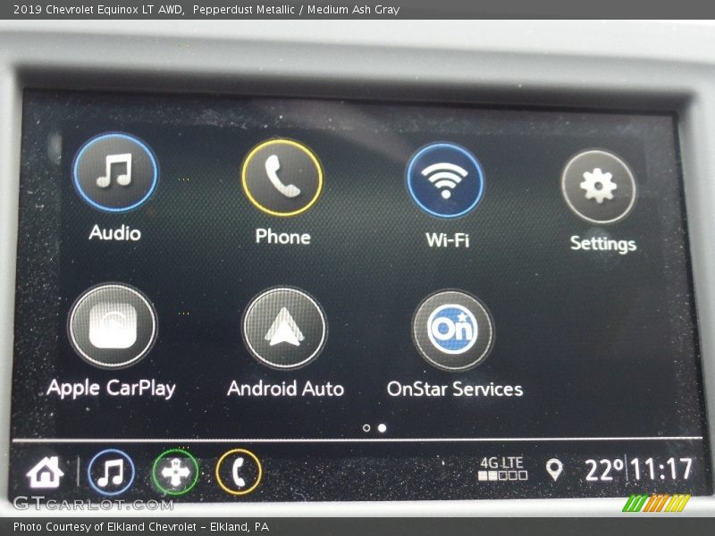 Pepperdust Metallic / Medium Ash Gray 2019 Chevrolet Equinox LT AWD