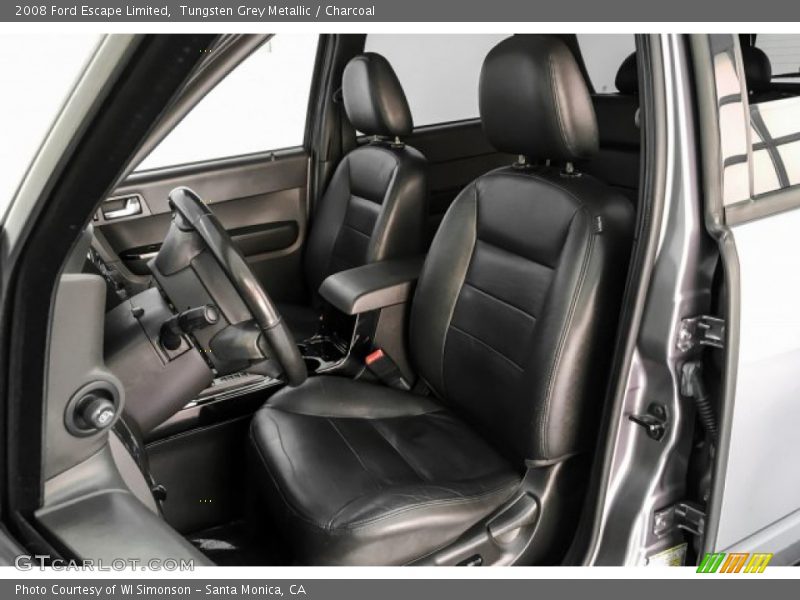 Tungsten Grey Metallic / Charcoal 2008 Ford Escape Limited