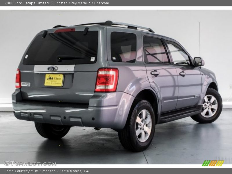 Tungsten Grey Metallic / Charcoal 2008 Ford Escape Limited
