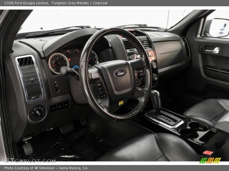 Tungsten Grey Metallic / Charcoal 2008 Ford Escape Limited