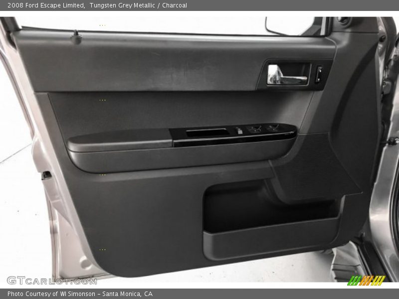Tungsten Grey Metallic / Charcoal 2008 Ford Escape Limited