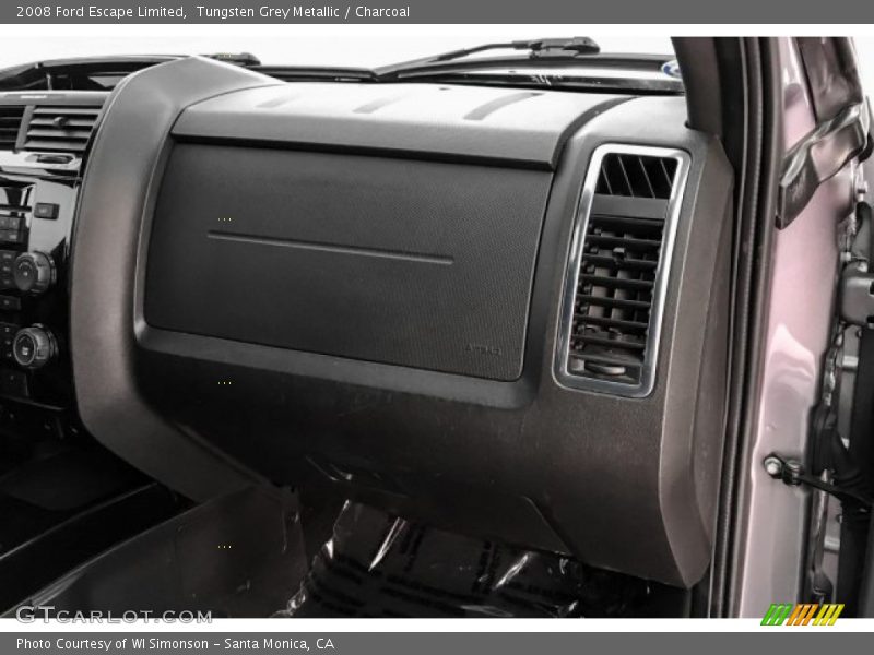 Tungsten Grey Metallic / Charcoal 2008 Ford Escape Limited