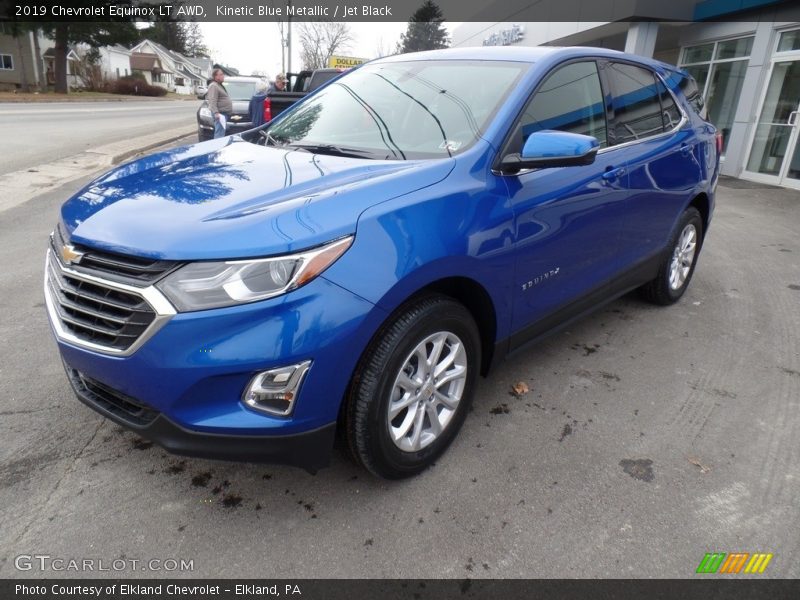 Kinetic Blue Metallic / Jet Black 2019 Chevrolet Equinox LT AWD