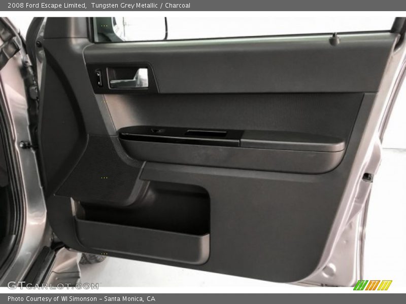 Tungsten Grey Metallic / Charcoal 2008 Ford Escape Limited