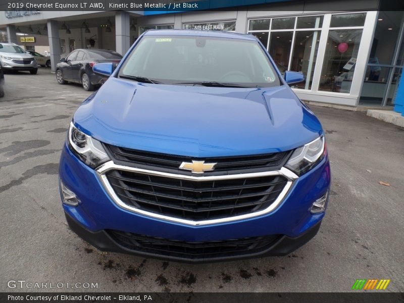Kinetic Blue Metallic / Jet Black 2019 Chevrolet Equinox LT AWD