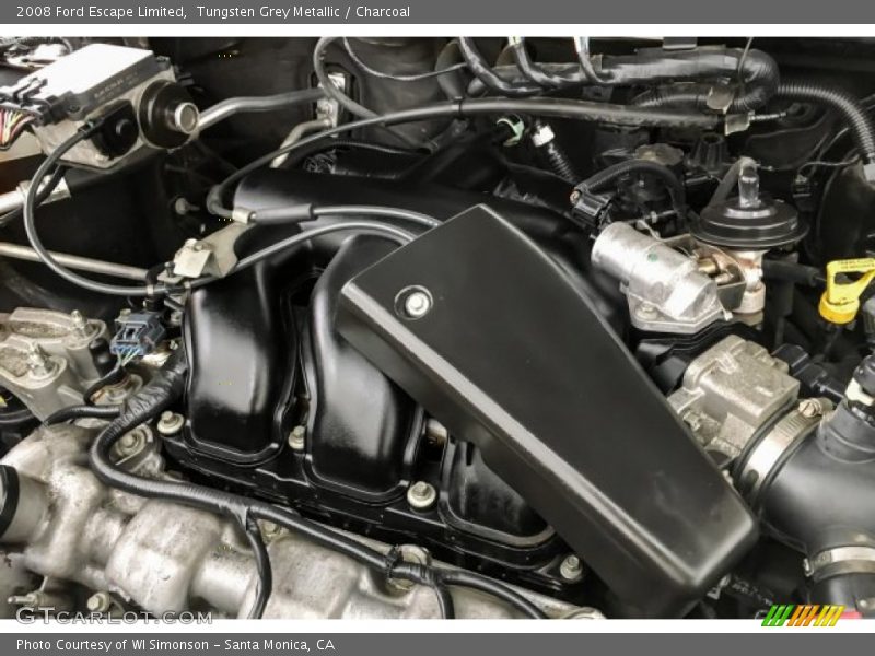 Tungsten Grey Metallic / Charcoal 2008 Ford Escape Limited