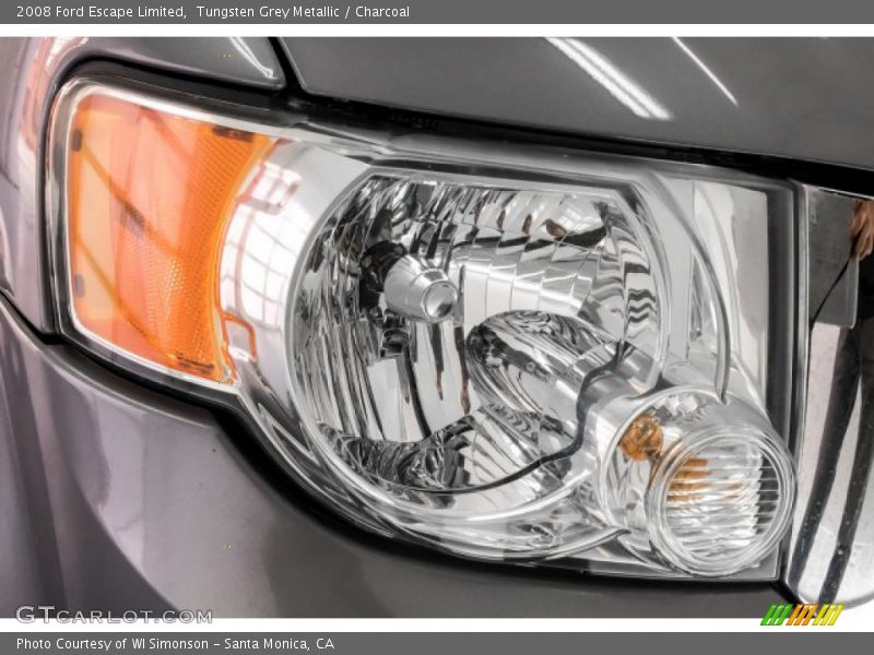 Tungsten Grey Metallic / Charcoal 2008 Ford Escape Limited