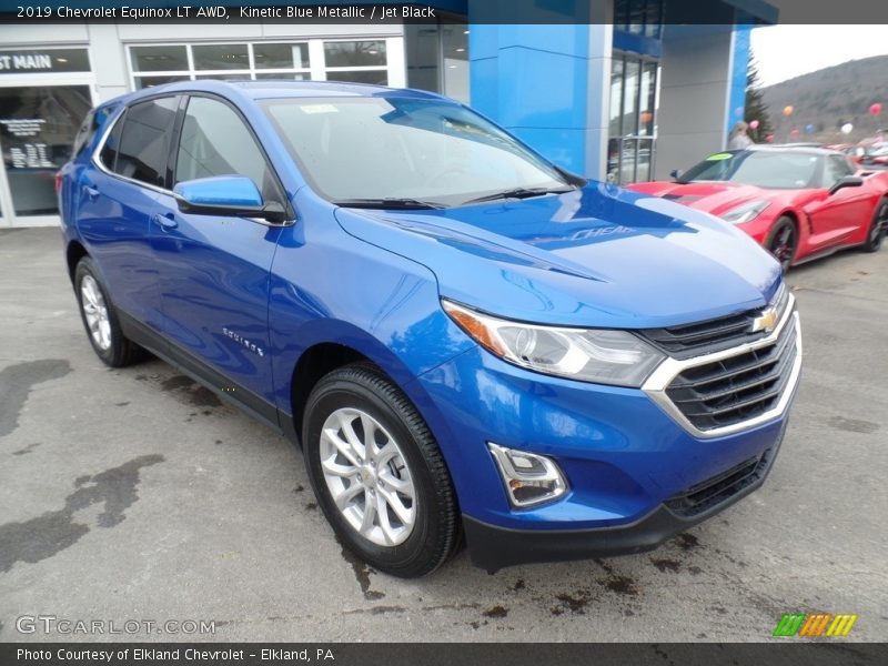 Kinetic Blue Metallic / Jet Black 2019 Chevrolet Equinox LT AWD