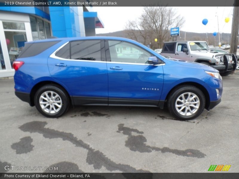 Kinetic Blue Metallic / Jet Black 2019 Chevrolet Equinox LT AWD