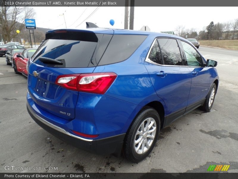 Kinetic Blue Metallic / Jet Black 2019 Chevrolet Equinox LT AWD