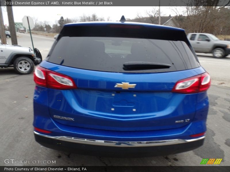 Kinetic Blue Metallic / Jet Black 2019 Chevrolet Equinox LT AWD