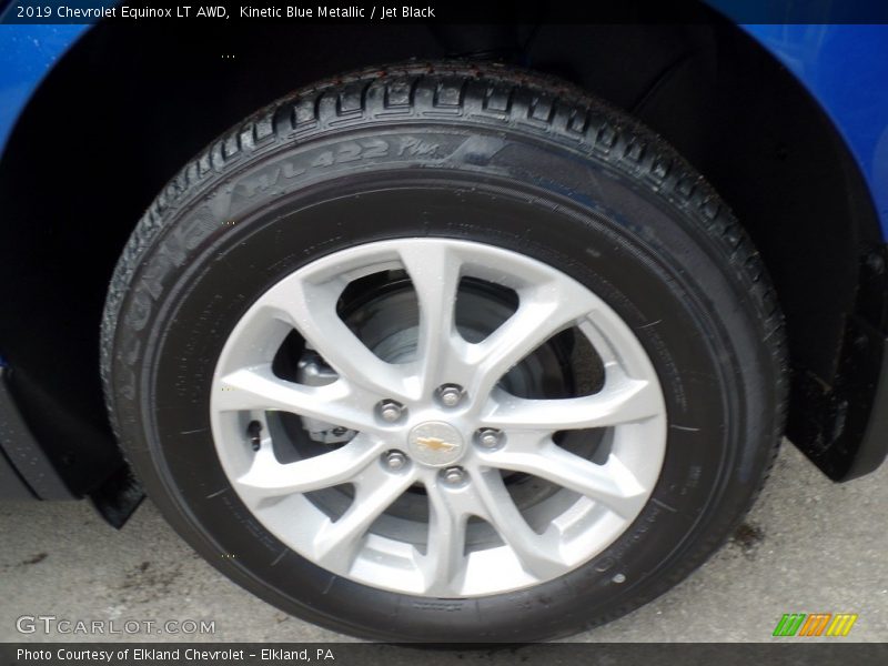 Kinetic Blue Metallic / Jet Black 2019 Chevrolet Equinox LT AWD