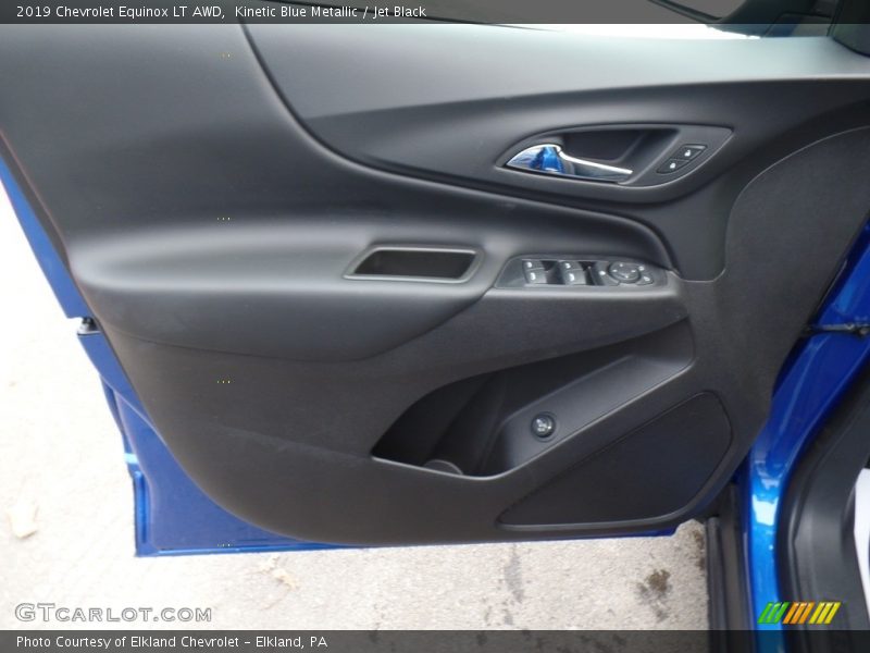 Kinetic Blue Metallic / Jet Black 2019 Chevrolet Equinox LT AWD