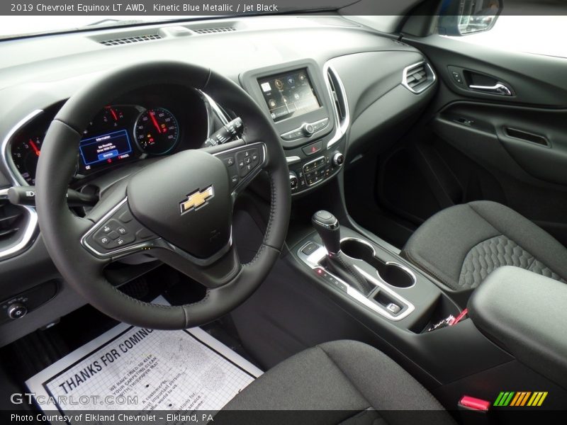Kinetic Blue Metallic / Jet Black 2019 Chevrolet Equinox LT AWD