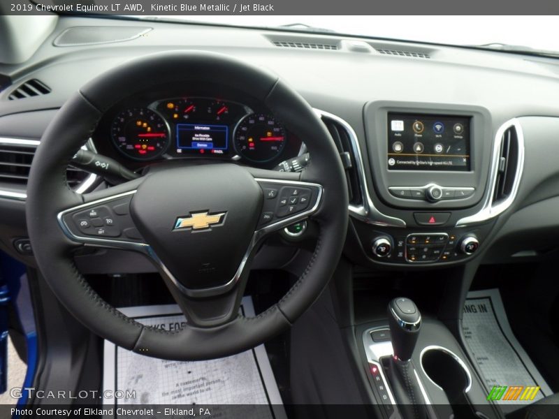Kinetic Blue Metallic / Jet Black 2019 Chevrolet Equinox LT AWD