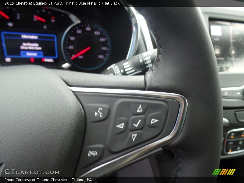 Kinetic Blue Metallic / Jet Black 2019 Chevrolet Equinox LT AWD