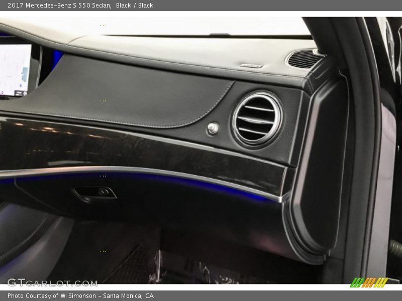 Black / Black 2017 Mercedes-Benz S 550 Sedan