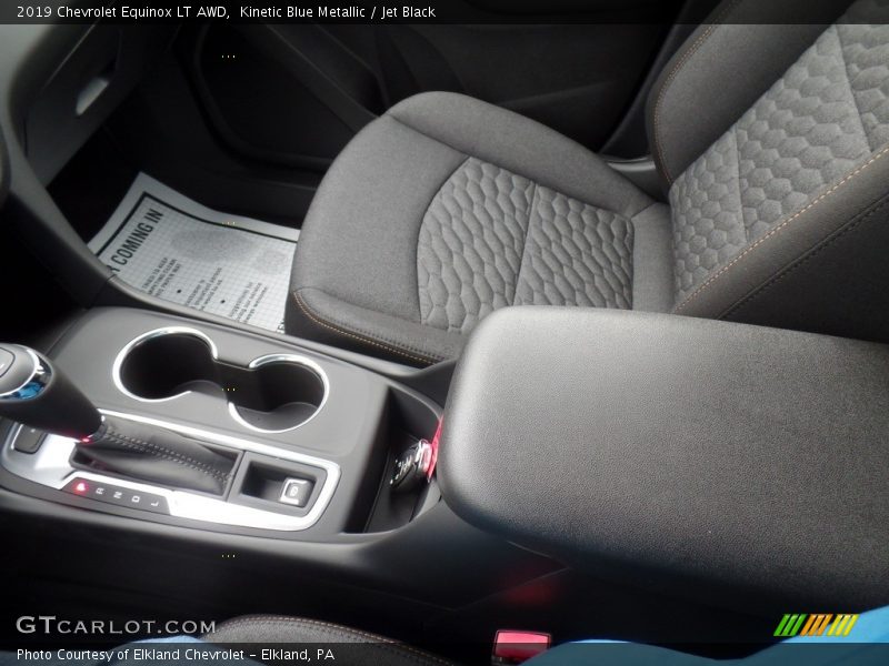 Kinetic Blue Metallic / Jet Black 2019 Chevrolet Equinox LT AWD