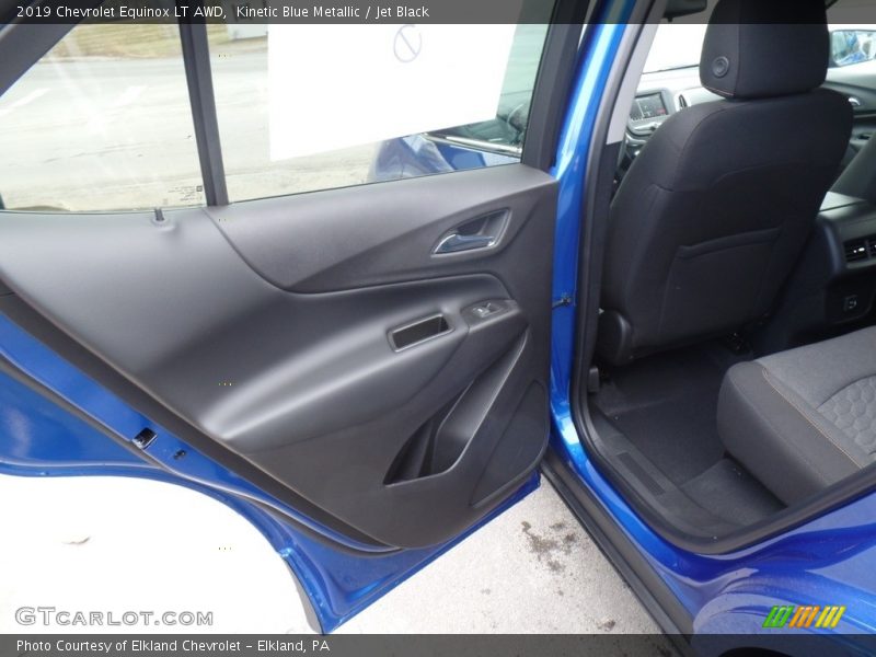 Kinetic Blue Metallic / Jet Black 2019 Chevrolet Equinox LT AWD